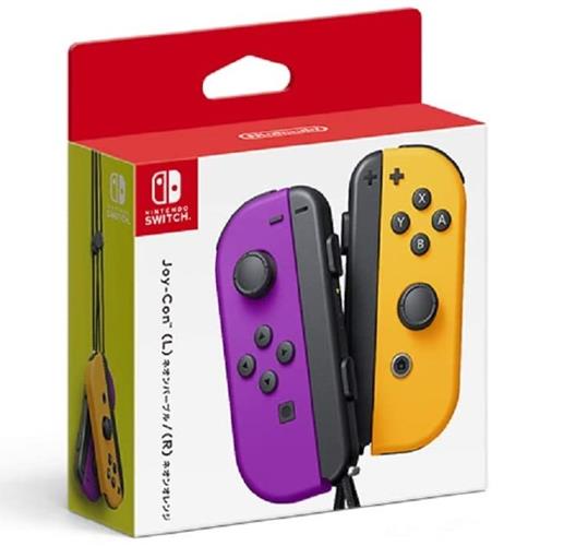 任天堂Nintendo Switch Joy-Con (紫橘色)原廠左右手把