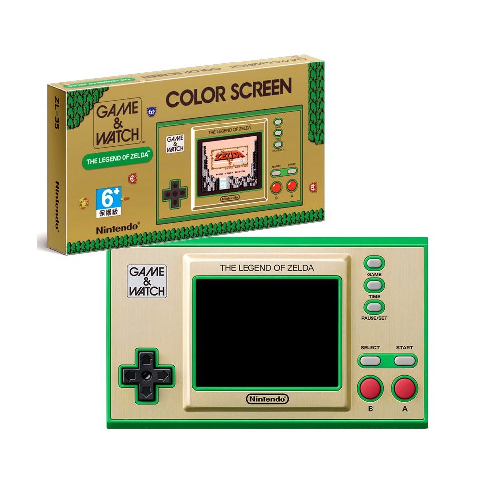 【Nintendo 任天堂】Game & Watch:薩爾達傳說 攜帶型遊戲機