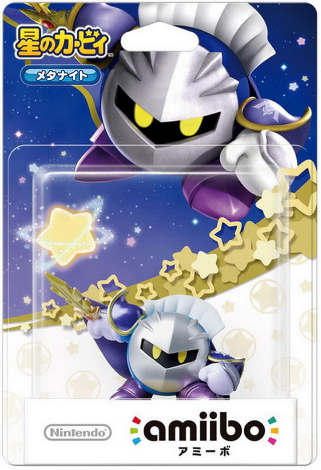 任天堂 AMIIBO NFC SWITCH NS 星之卡比 金屬騎士 魅塔騎士 META KNIGHT【臺中恐龍電玩】