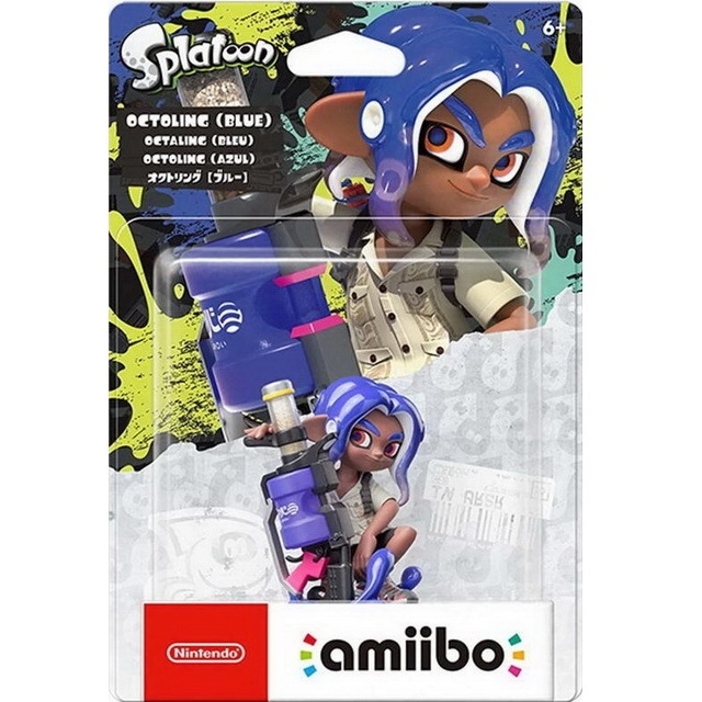 任天堂 AMIIBO NFC SWITCH NS 漆彈大作戰3 斯普拉遁3 SPLATOON 3 章魚圈 藍色 台中