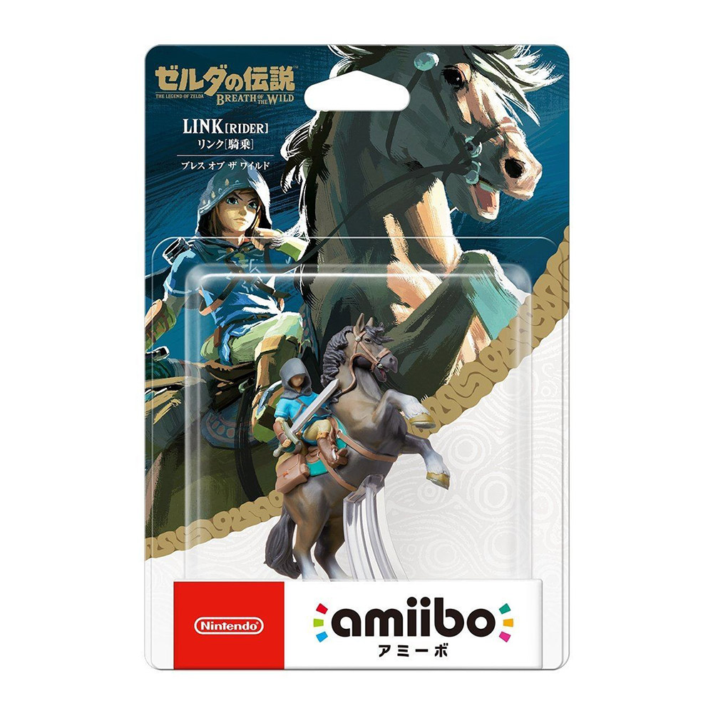 amiibo 公仔 薩爾達傳說:曠野之息 林克 騎馬