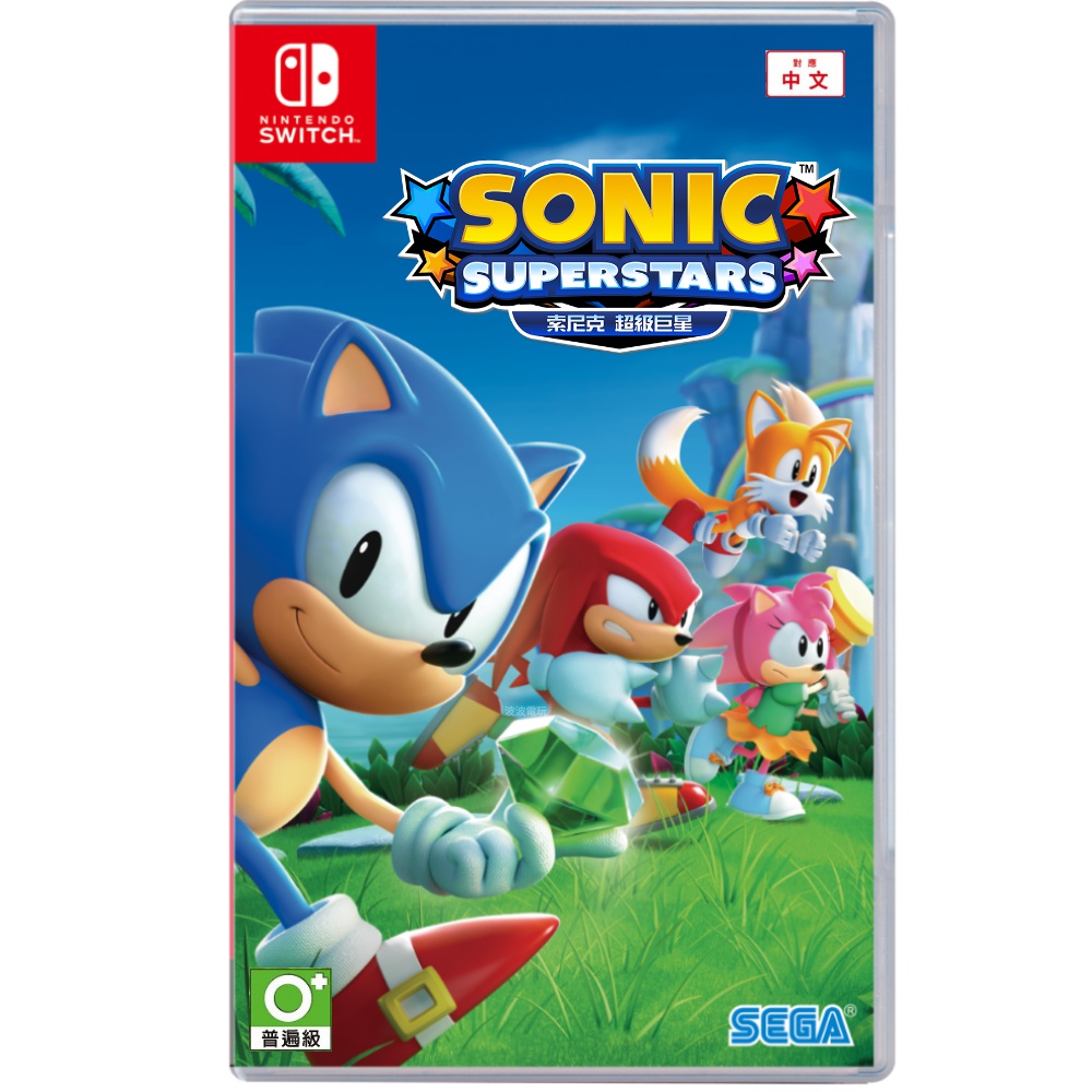 任天堂 Switch 《索尼克 超級巨星》 中文版