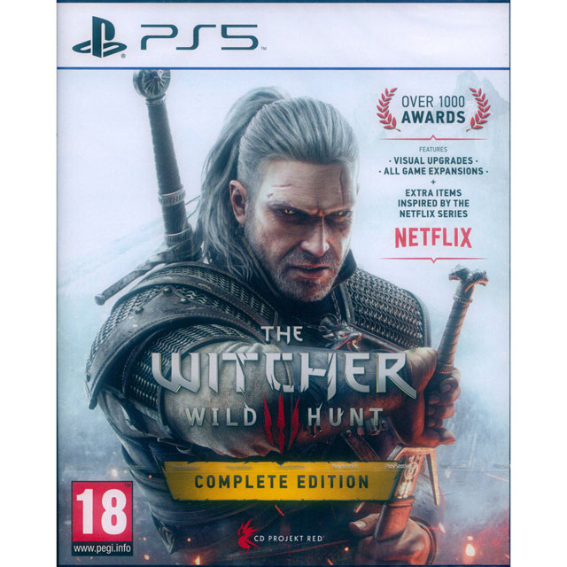 PS5《巫師 3：狂獵 完整版 THE WITCHER III WILD HUNT COMPLETE EDITION》中英文歐版