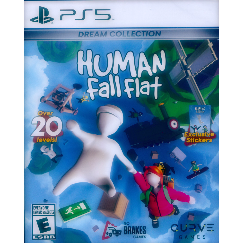 PS5《人類:一敗塗地夢想集 Human Fall Flat Dream Collection》中英日文美版
