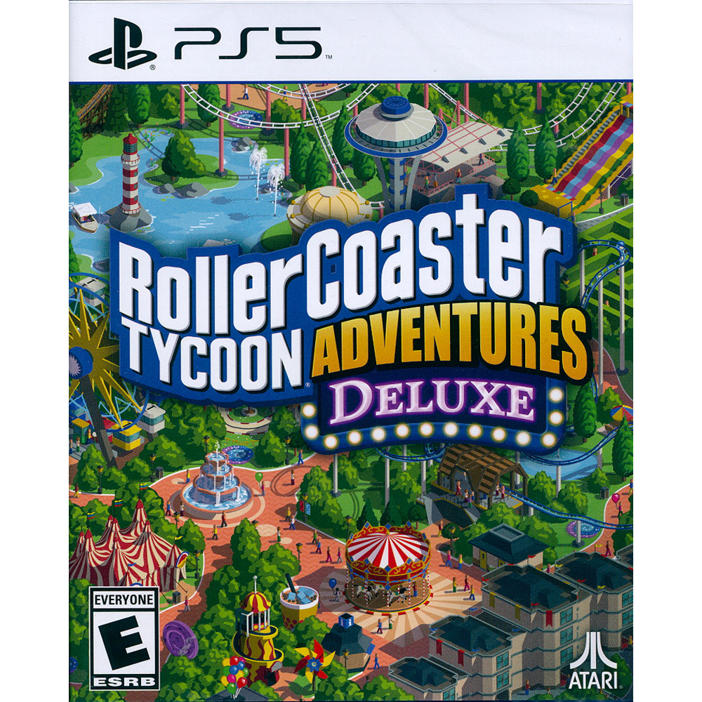 PS5《模擬樂園：冒險 豪華版 RollerCoaster Tycoon Deluxe》英文美版