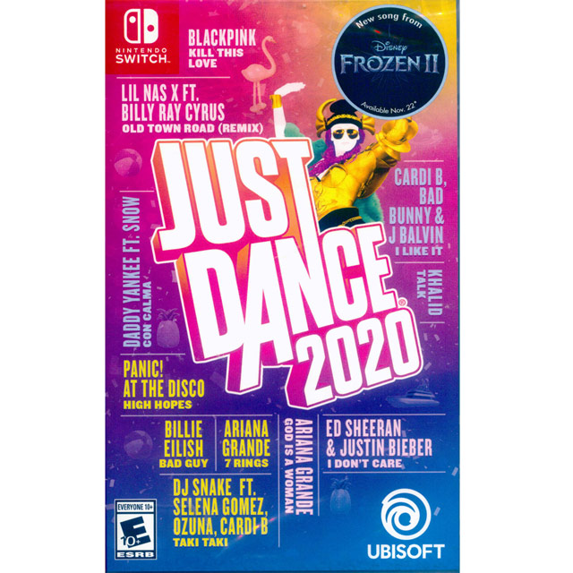 Switch遊戲 舞力全開 2020 Just Dance 2020 國際外盒版 支援中文