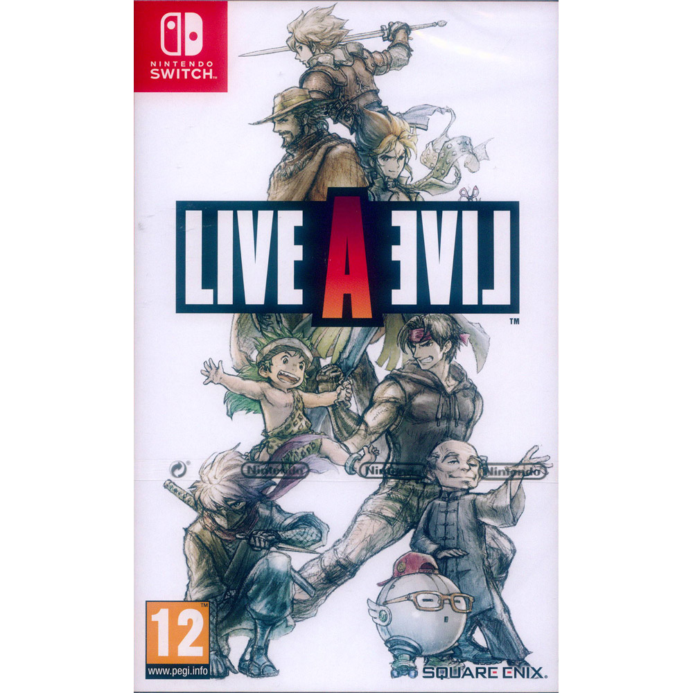 NS Switch《狂飆騎士 LIVE A LIVE》中英日文歐版