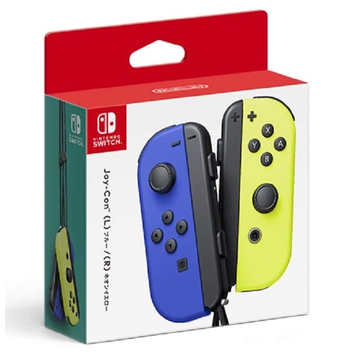 任天堂Nintendo Switch Joy-Con (藍黃色)原廠左右手把