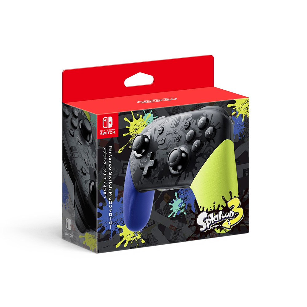 Nintendo Switch 斯普拉遁 3 漆彈大作戰 Pro 無線控制器
