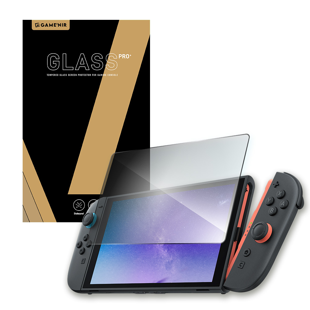 Switch2 真火高鋁鋼化膜 高透清晰抗指紋 螢幕保護貼 [臺灣公司貨