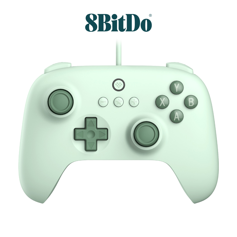 八位堂 8Bitdo 獵戶座青春版有線遊戲手把-曠野綠