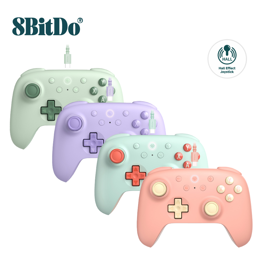 八位堂 8BitDo 新版 獵戶座青春版有線遊戲手把