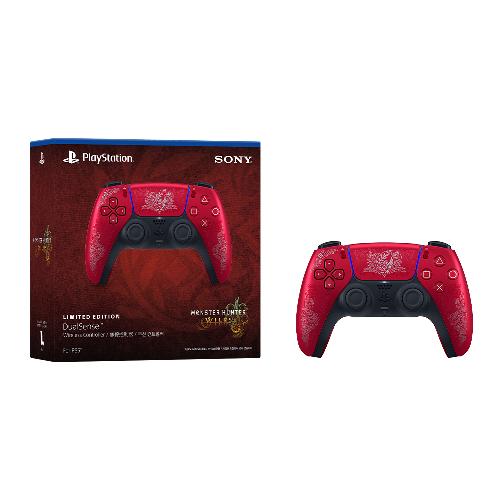 PS5 魔物獵人荒野無線控制器 贈類比套