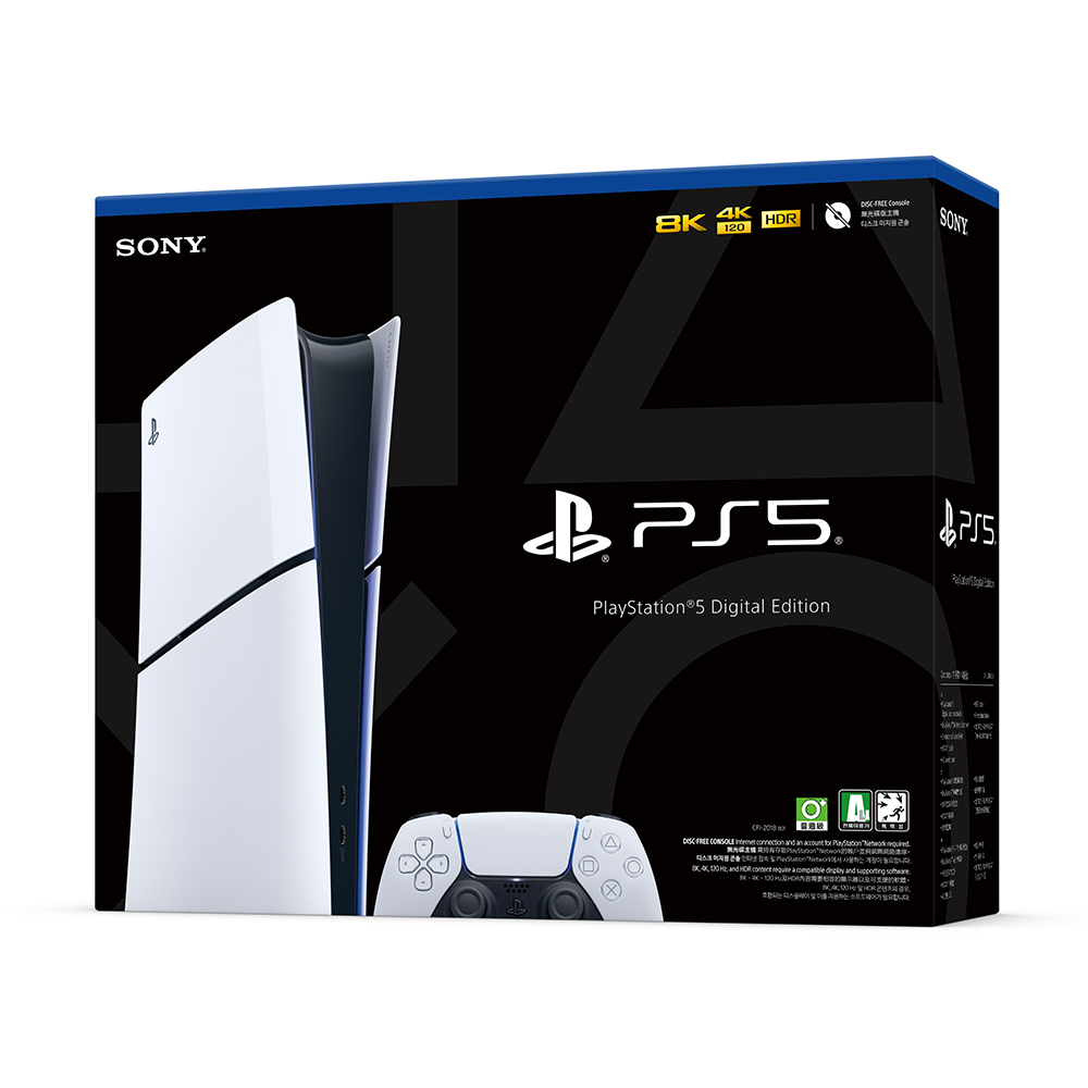 【PlayStation】PS5 Slim 數位版輕薄主機 台灣公司貨