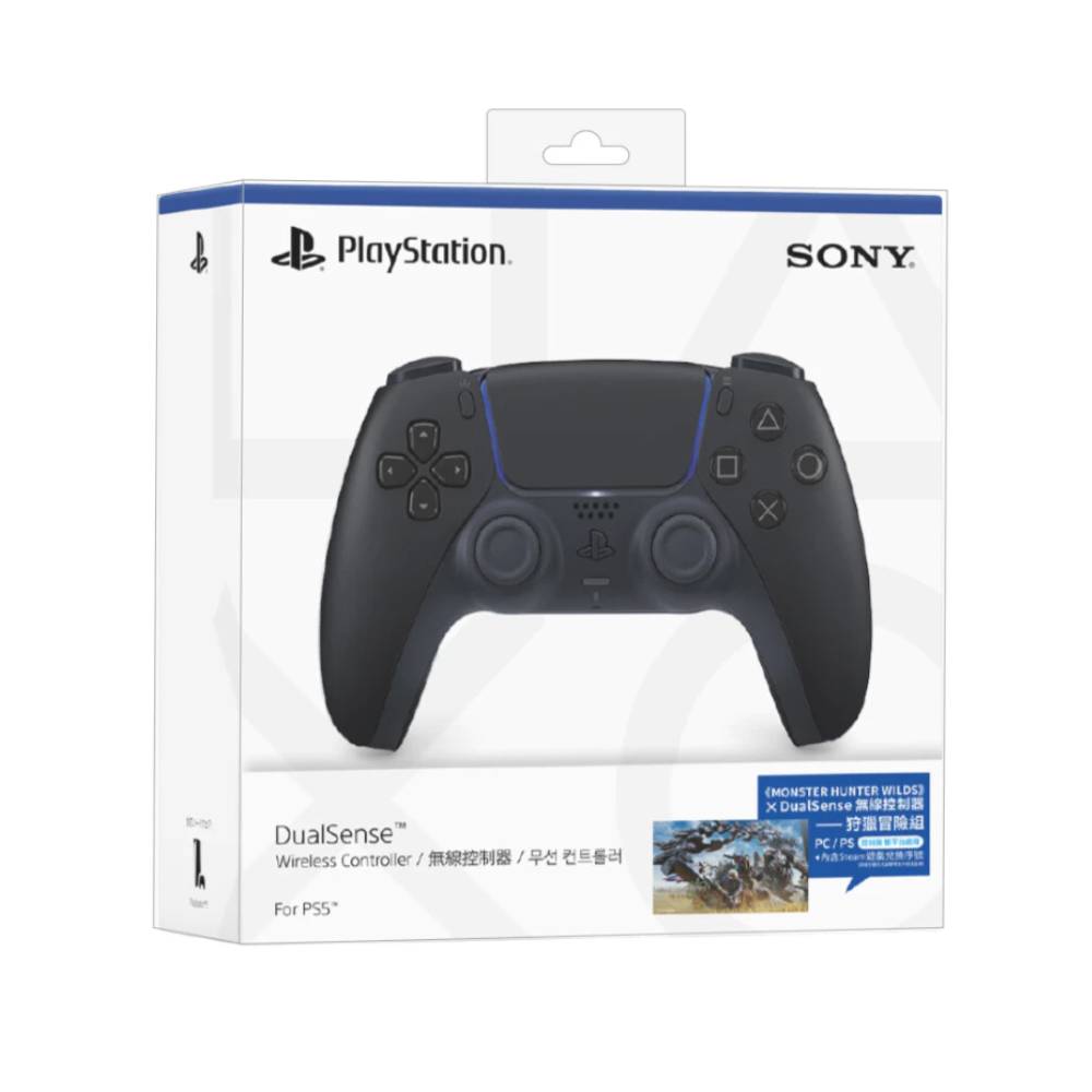 【PlayStation】PS5 DualSense ™無線控制器 臺灣公司貨+ 魔物獵人 荒野 STEAM 序號《同捆組》