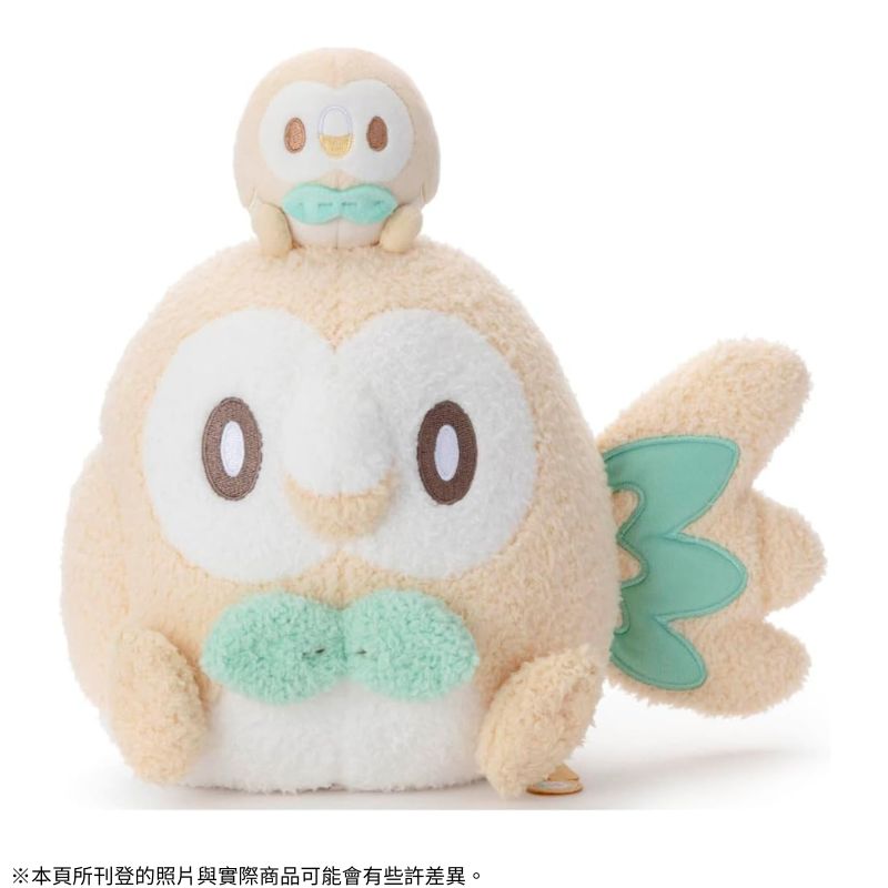 Takara Tomy 寶可夢 Pokepeace 木木梟 絨毛玩具 玩偶娃娃