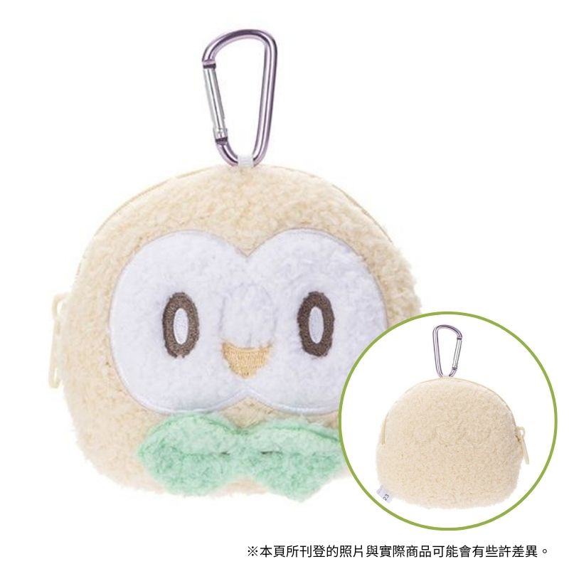 Takara Tomy 寶可夢 Pokepeace 木木梟 絨毛零錢包 收納包