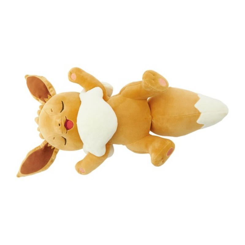 寶可夢SLEEP 伊布布偶 寶可夢中心 Pokemon Sleep 睡眠系列 晚安娃娃