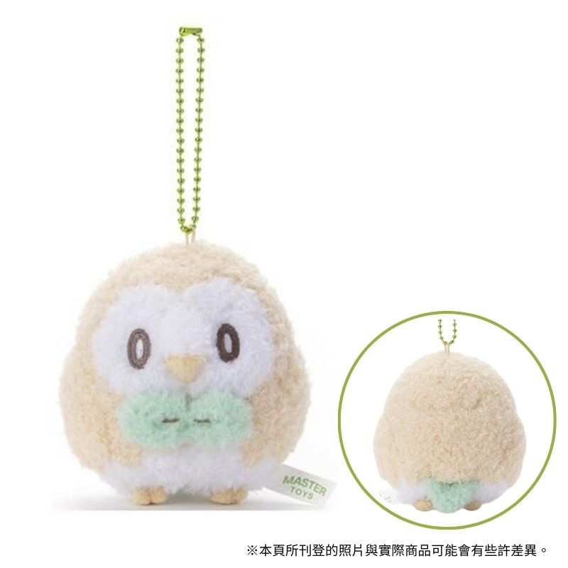TAKARA TOMY 精靈寶可夢 PokePeace 木木梟 珠鍊絨毛布偶吊飾T-ARTS TTA