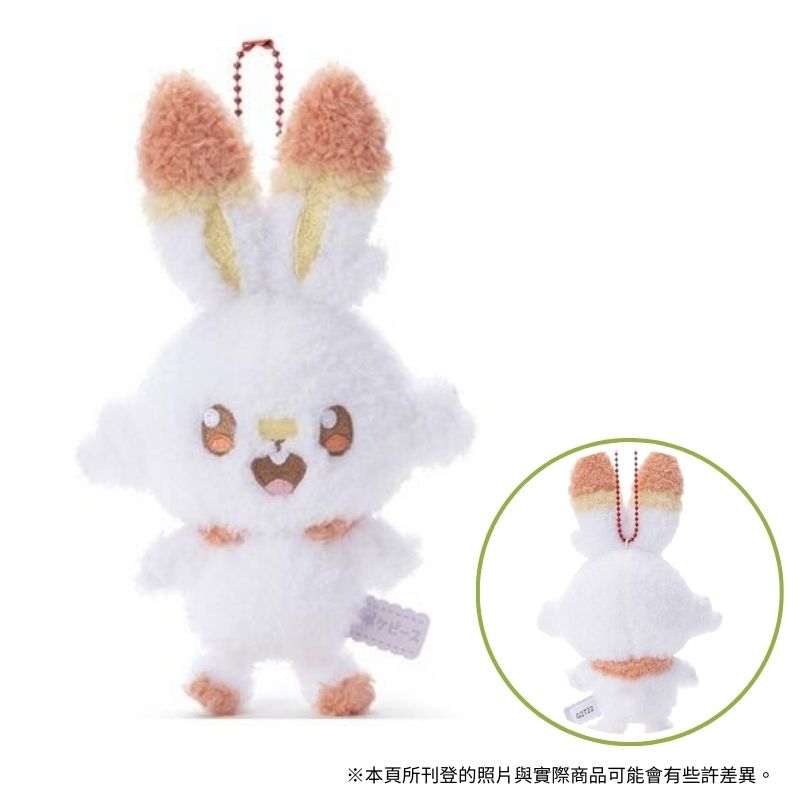 TAKARA TOMY 精靈寶可夢 PokePeace 炎兔兒 珠鍊絨毛布偶吊飾T-ARTS TTA