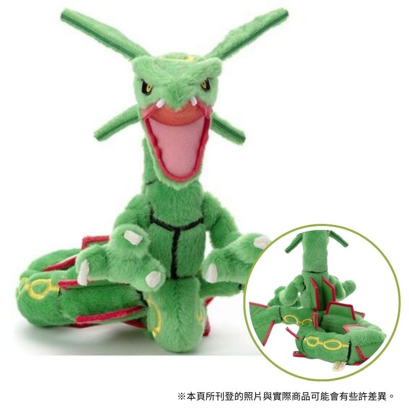 TAKARA TOMY 寶可夢中心 烈空坐布偶 就決定是你了 TTA T-ARTS 絨毛玩偶