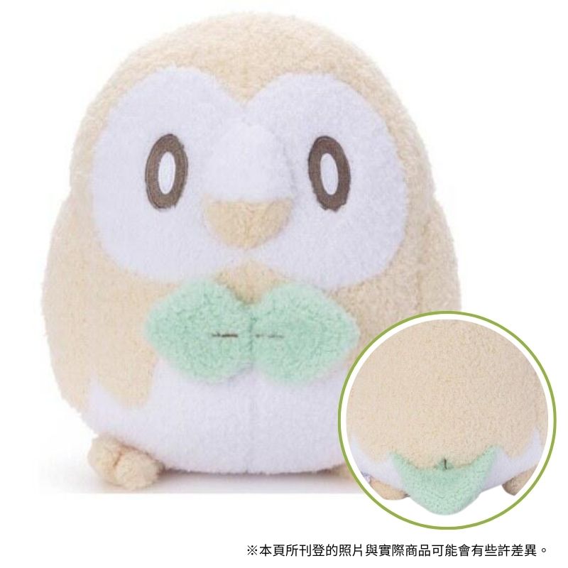 Takara Tomy 寶可夢 Pokepeace 木木梟(M) 絨毛玩具 玩偶娃娃