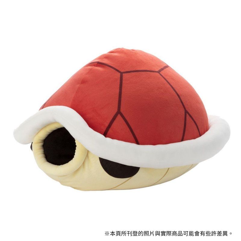 Takara Tomy 瑪利歐賽車 龜殼抱枕 紅龜殼 絨毛玩具 玩偶娃娃