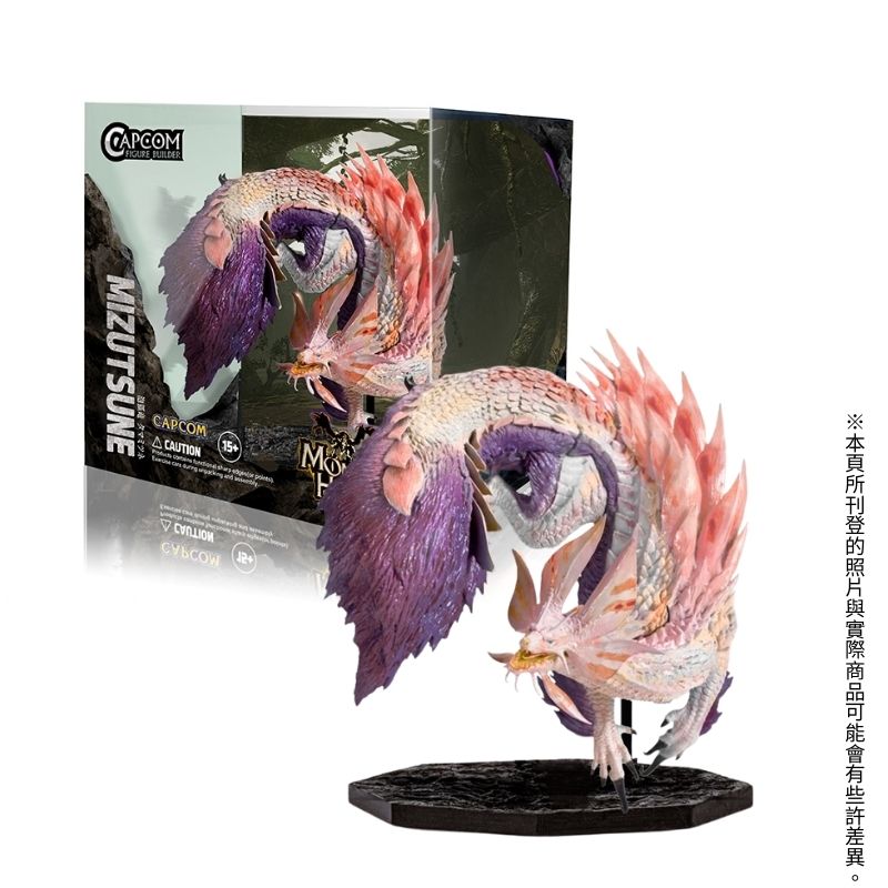 CAPCOM CFB 魔物獵人 CUBE 泡狐龍 PVC 模型公仔 手辦