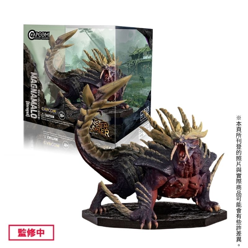 CAPCOM CFB 魔物獵人 CUBE 怨虎龍 PVC 模型公仔 手辦