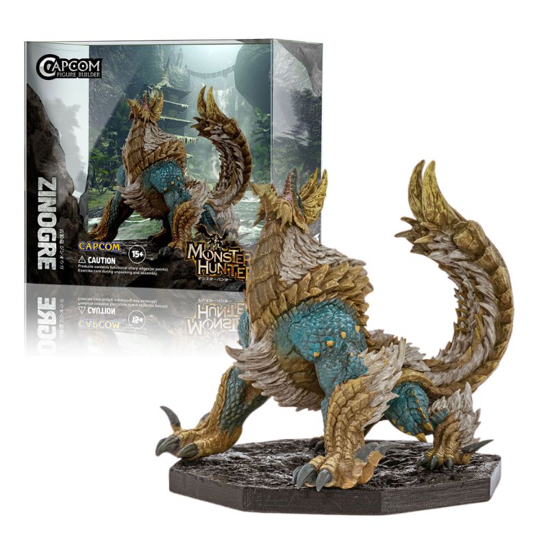 CAPCOM CFB 魔物獵人 CUBE 雷狼龍 PVC 模型公仔 手辦