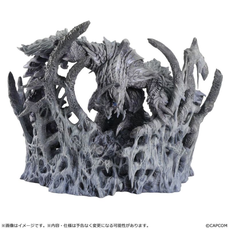 CAPCOM CFB 魔物獵人 荒野 鎖刃龍 白之孤影 模型公仔 手辦