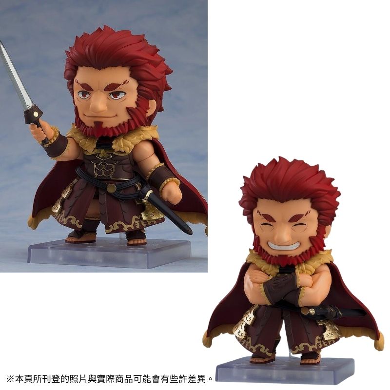 GSC 黏土人 FGO Rider/伊斯坎達爾 征服王 亞歷山大 可動公仔