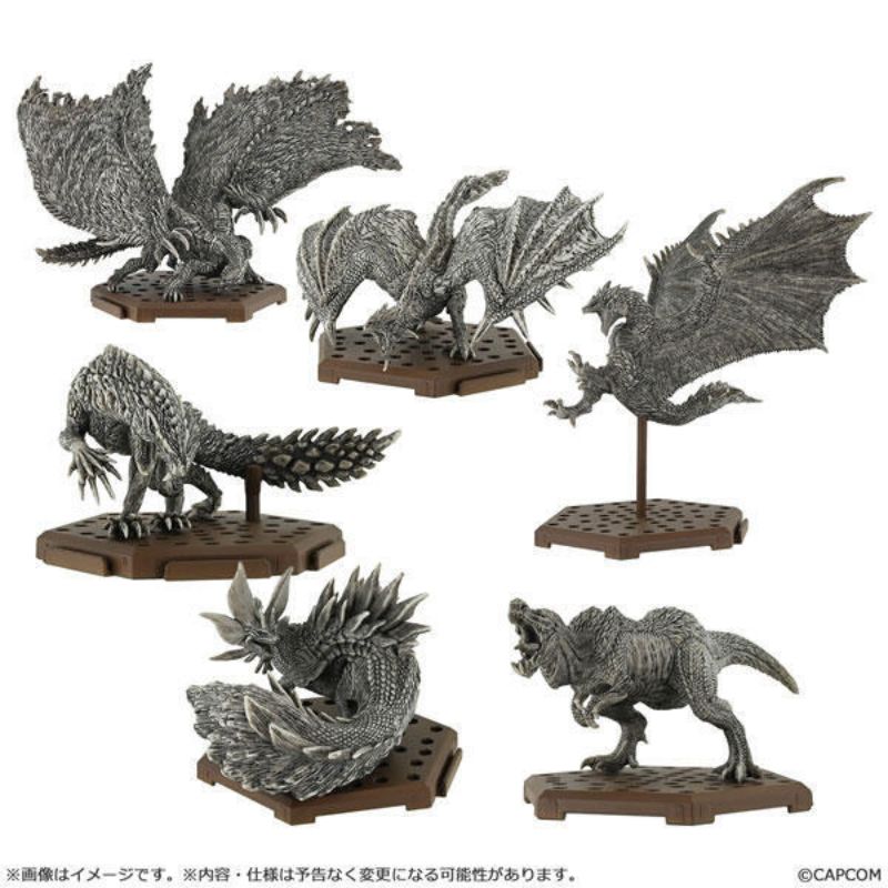 CAPCOM 魔物獵人 標準模型 Plus 石雕版 Vol.1 中盒6入