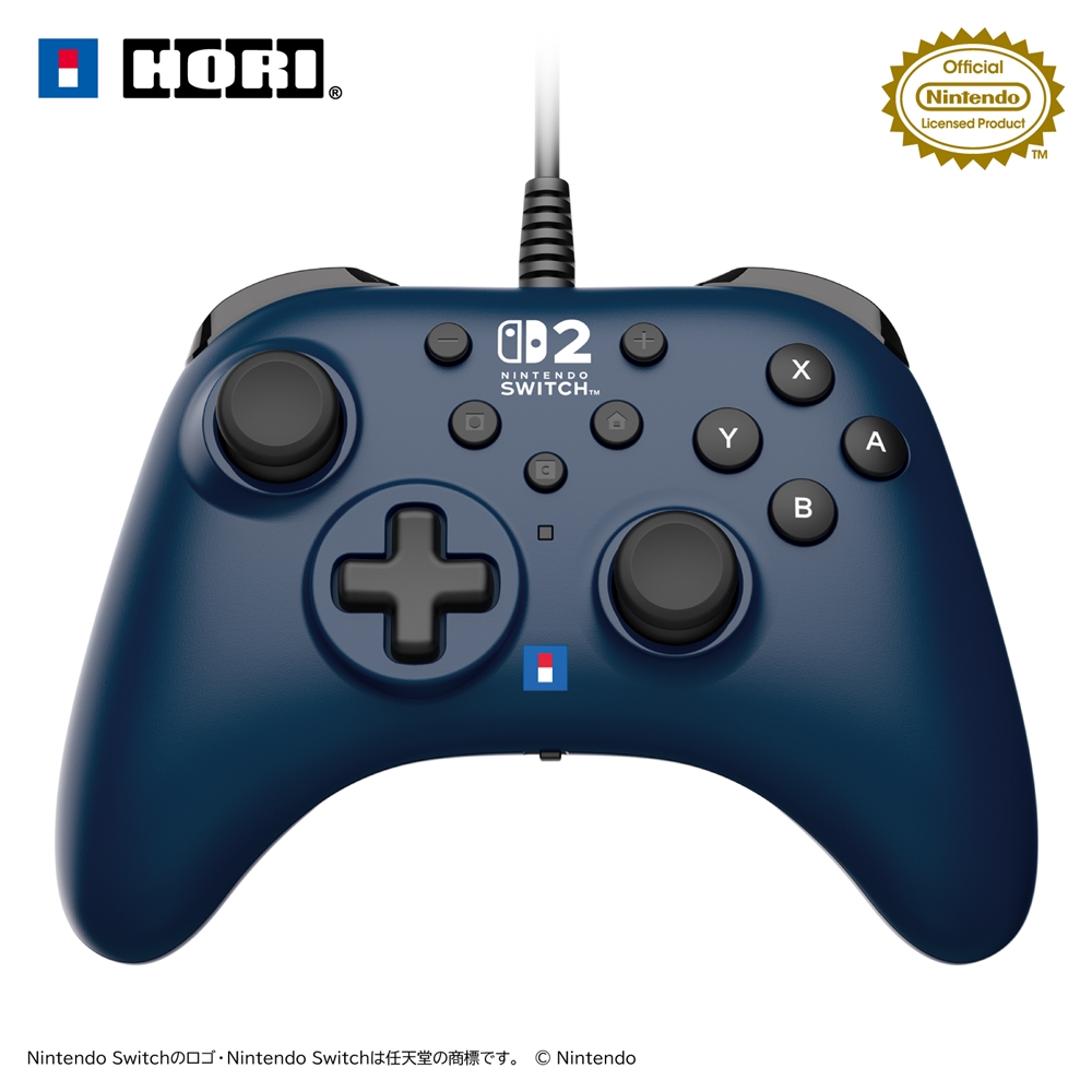 HORI NS2 有線控制器 TURBO -海軍藍(NSX-064)