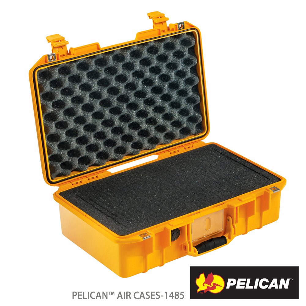 PELICAN 1485 Air 超輕氣密箱-含泡棉(黃)
