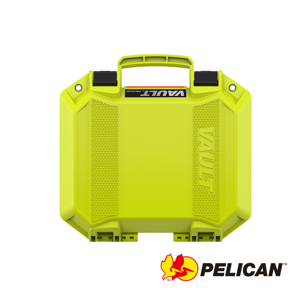 PELICAN V100C Vault Equipment 小型氣密箱 含泡棉(亮綠)