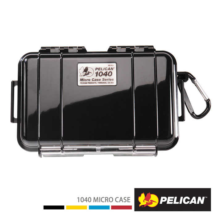 PELICAN 1040 微型防水氣密箱-黑色