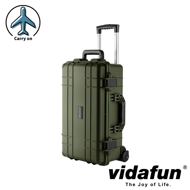 Vidafun V22GB 綠黑色防水氣密箱