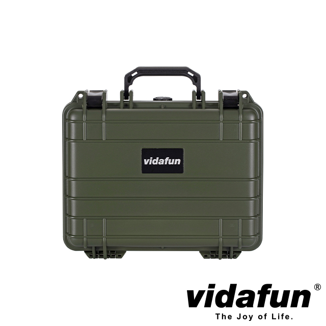 Vidafun V12 綠黑色 防水氣密箱