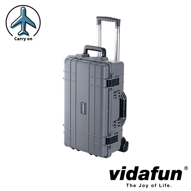 Vidafun V22DGB 灰黑色防水氣密箱