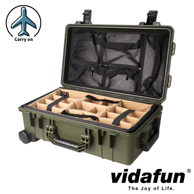 Vidafun V22GB-INS-2210 綠色防水氣密箱