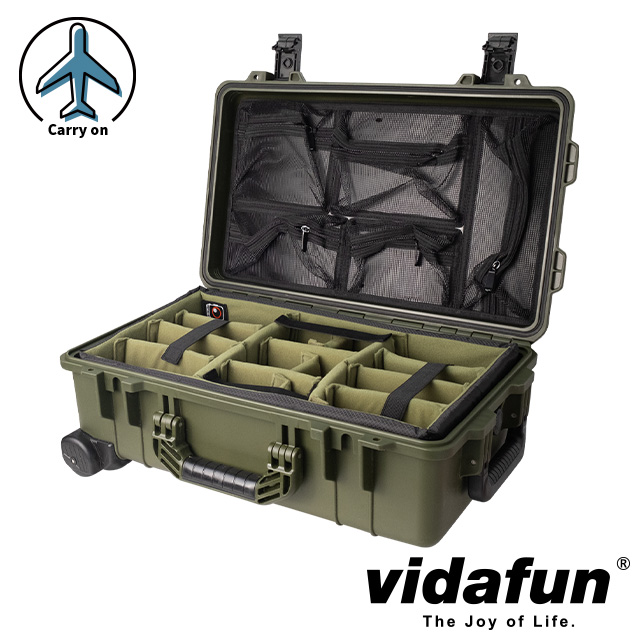 Vidafun V22GB-ING-2210 綠色防水氣密箱