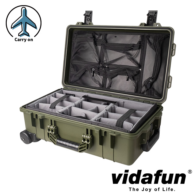 Vidafun V22GB-INDG-2210 綠色防水氣密箱