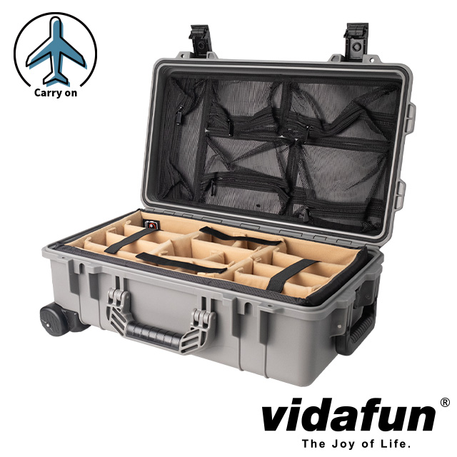 Vidafun V22DGB-INS-2210 灰色防水氣密箱