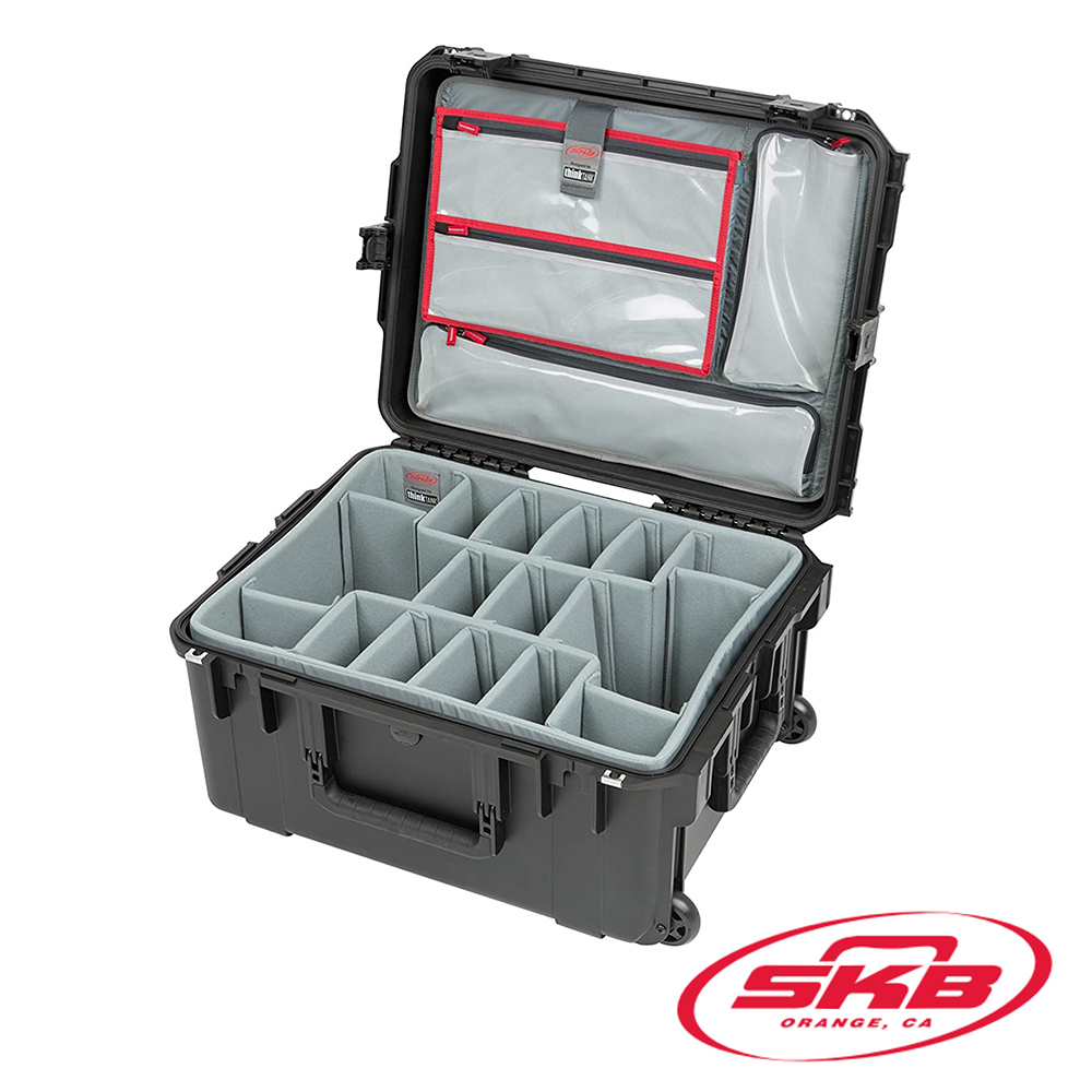 SKB Cases 3I-2217-10PL相機滾輪拉柄氣密箱
