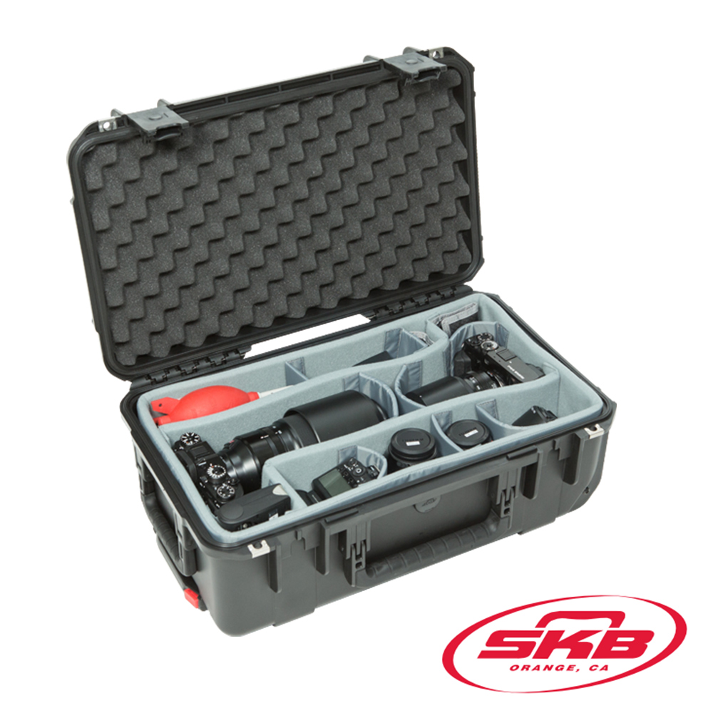 SKB Cases 3I-2011-7DT相機滾輪拉柄氣密箱