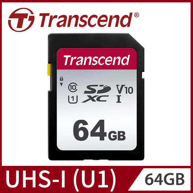 Transcend 創見 SDC300S SDXC UHS-I U1 64GB記憶卡