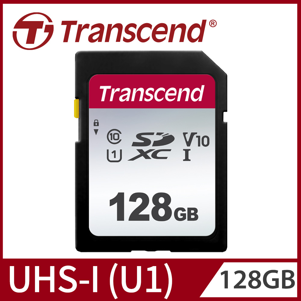 Transcend 創見 SDC300S SDXC UHS-I U1 128GB記憶卡(TS128GSDC300S)