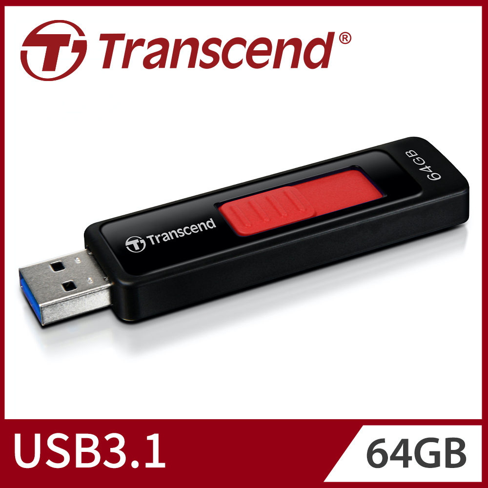 Transcend 創見 JetFlash760 USB3.1 64GB隨身碟(TS64GJF760)