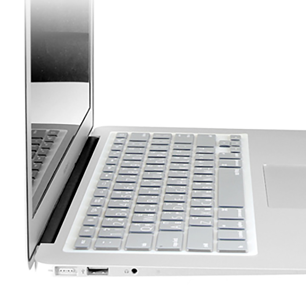 BEFINE KEYSKIN MacBook Air 13 & Pro Retina 中文鍵盤保護膜 - 銀底白字